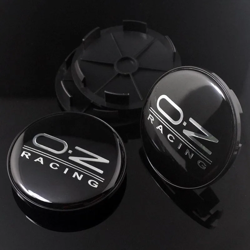 4 шт. глянцевый черный OZ Racing 68 мм Центральная крышка колеса M673 Замена для O.Z Leggera-HLT обод украшения