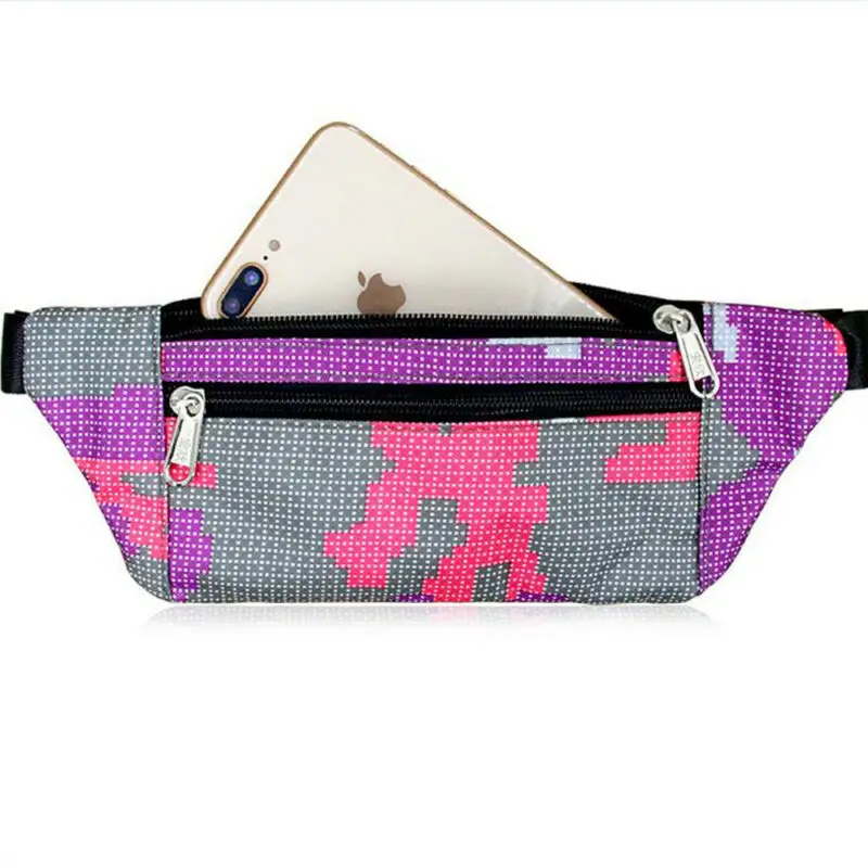 Waist packs waterproof banana bag belt for woman pure neutral waist phone man | Багаж и сумки