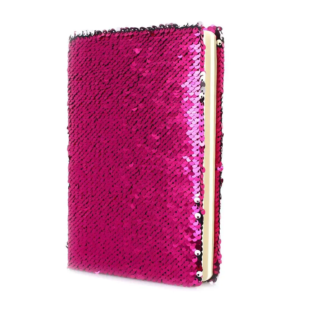 

Sequins Writing Notebook Universal Creative A5 Office Stationery Sequins Diary Notepad Daily Memos School Supplies