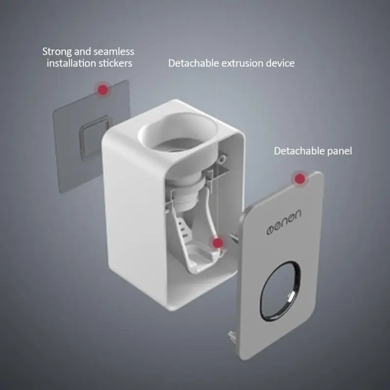 Автоматический диспенсер для зубной пасты настенный держатель экструзионная
