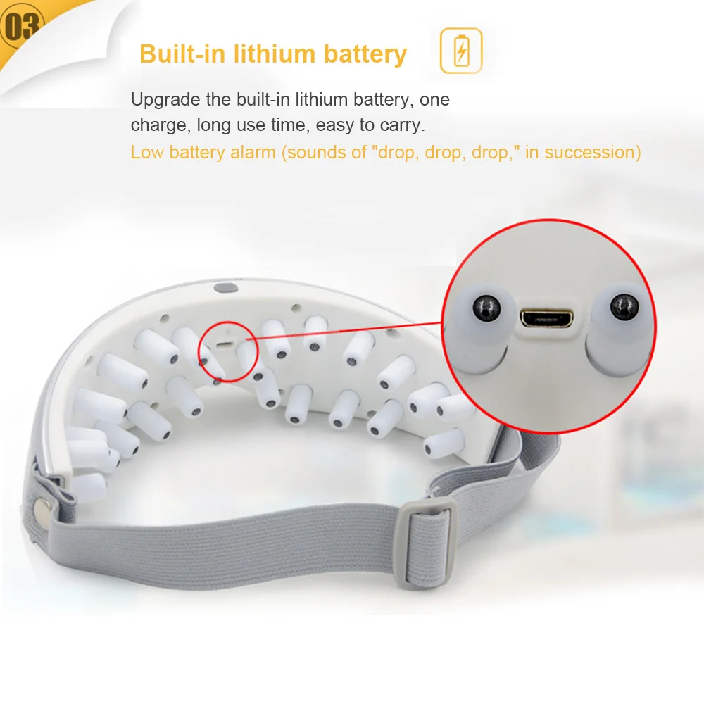 

Fashion Eye Massage Instrument Vibration Beauty Protect Eyesight Infrared Easy To Use Eye Care Beauty Massager Fatigue Glasses