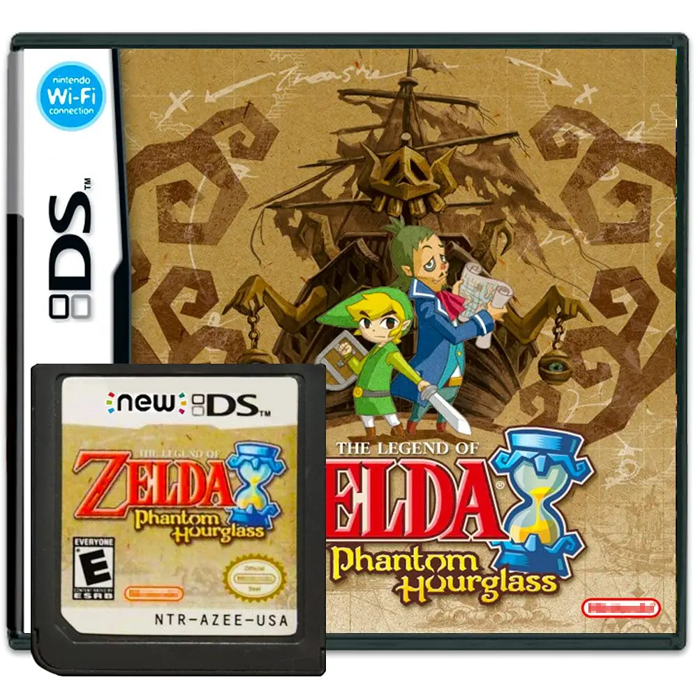 

Фонарь: версия картриджа с играми Phantom Hourglass, совместимого с NDS/2DS/3DS/DSI/2DSXL/3dsxl (воспроизведение Ve