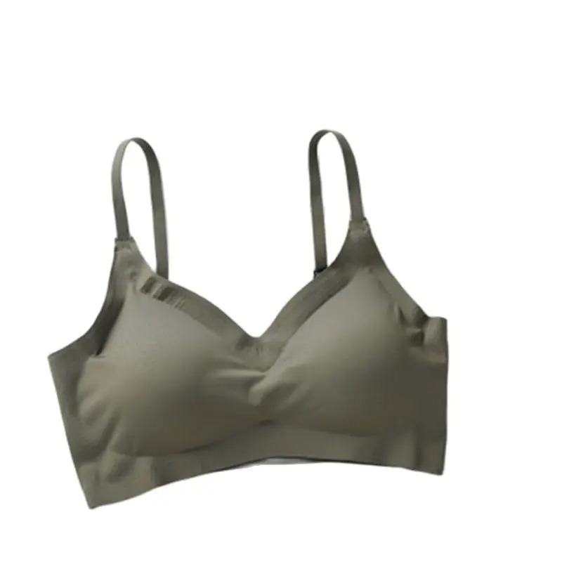 Бесшовное цельное нижнее белье для женщин и девочек 70 85 A B C с v образным вырезом