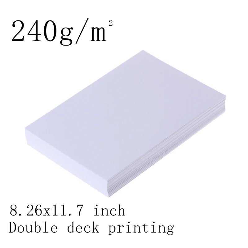Двусторонняя Водонепроницаемая фотобумага для струйной печати 240 г|paper photo|paper