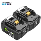 Перезаряжаемые литий-ионные аккумуляторы 18 в 6000 Ач для электроинструментов Makita, мАч, 18 в, замена BL1860 BL1850 6A