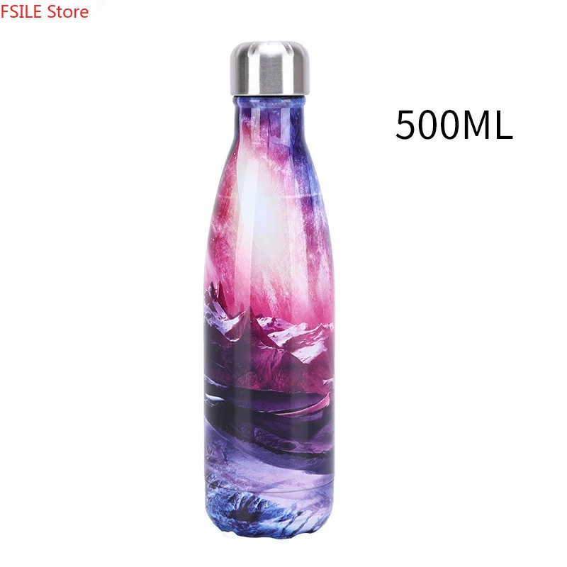 

Starry Sky Series Double Wall 304 Stainless Steel Vacuum Flask Without APP Portable Outdoor Sports Water Bottle Insulated Bottle