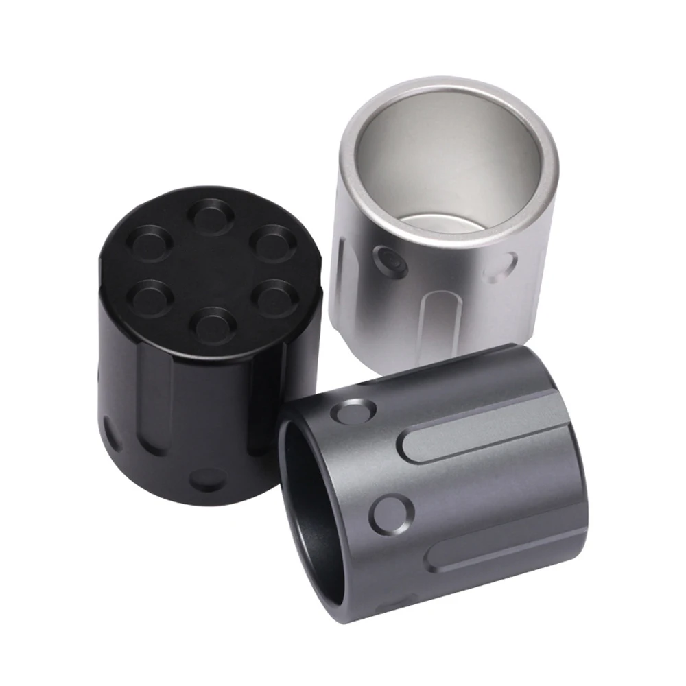 Креативные бокалы для вина набор из 2 бокалов в форме как револьвер цилиндры дома