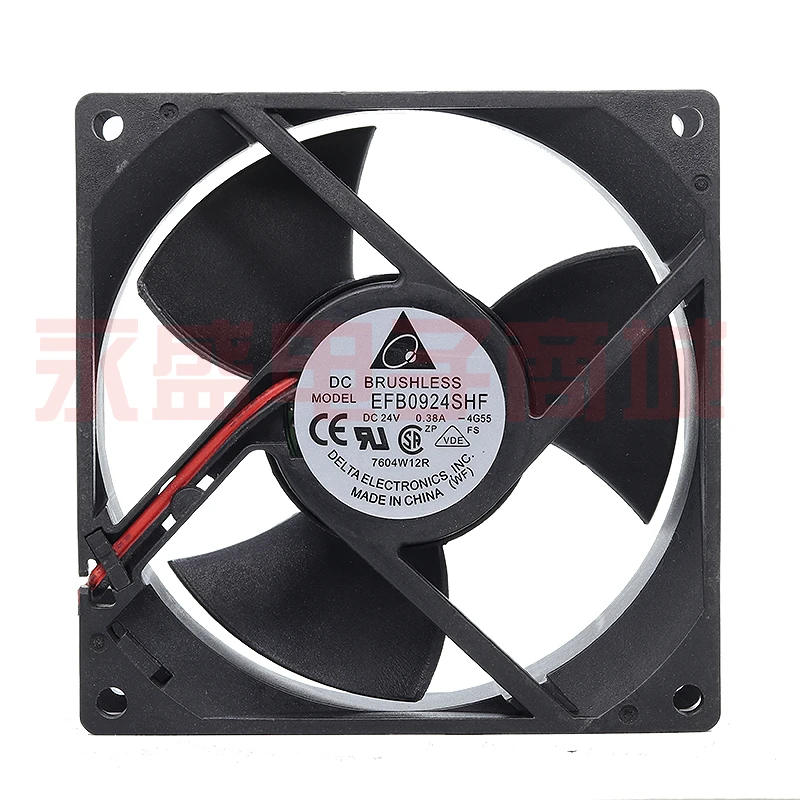 Новый оригинальный EFB0924SHF 24 В 0.38A 9232 9 см Gale объемный двойной шариковый Инвертор Вентилятор охлаждения сервера