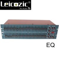 leicozic fcs 966 opal graphic equaliser eq constant q dual equalizer 31 band eq stereo graphic eq pro audio system