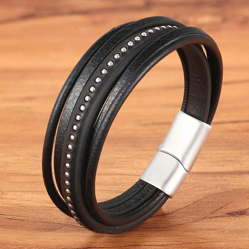 Новинка 2020 роскошное мужское ювелирное изделие многослойная Пряжка из