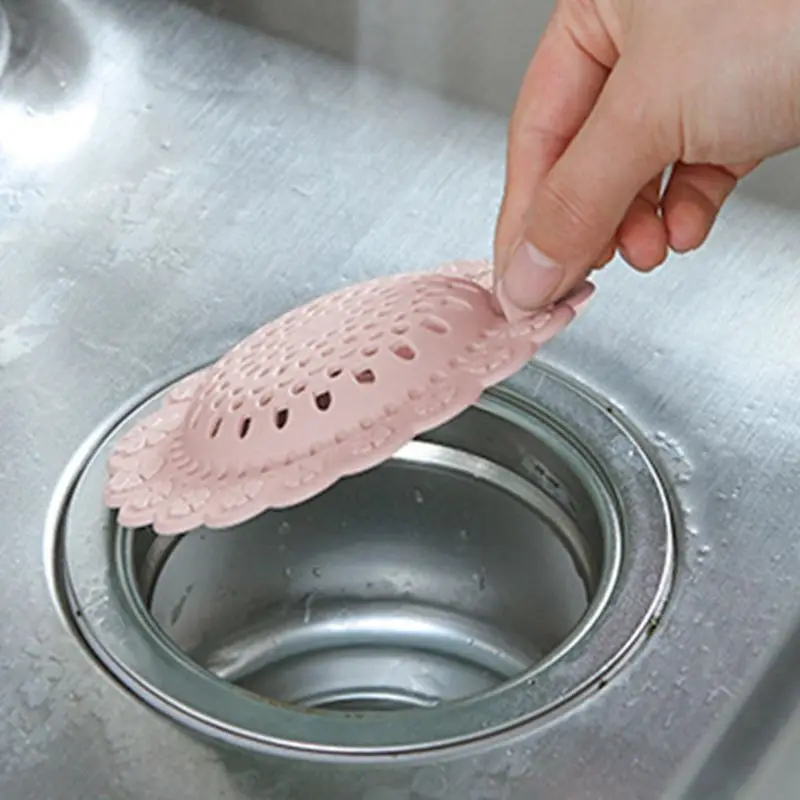 

Hair Catcher Bath Drain Shower Tub Strainer Sink Cover Trap Basin Stopper Filter