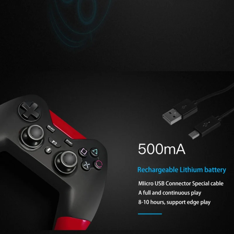 Portable Wireless Bluetooth Gamepads For PS3 Gaming Controller SIXAXIS and Vibration for Playstation 3 PC Video Games | Электроника