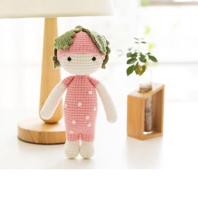 The finished product Милая кукла LALALA ручной работы вязаная игрушка подарок лучший подарок на день рождения(готовая, не сделай сам) шерстяная вязаная кукла - Цвет: The finished product