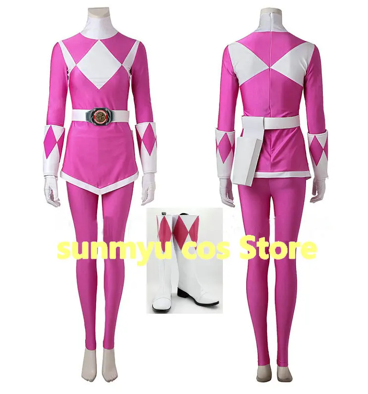 Kyoryu Sentai Zyuranger Mei Pink Cosplay Costume,Custom Size Halloween