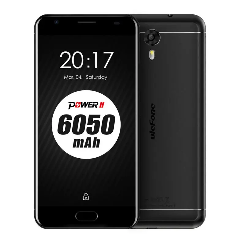 Смартфон Ulefone power 2, 4G, 5,5 дюймов, FHD, четыре ядра, Android 7,0, 4 Гб ram, 64 ГБ rom, 13,0 МП+ 8,0 МП, 6050 мАч, телефон