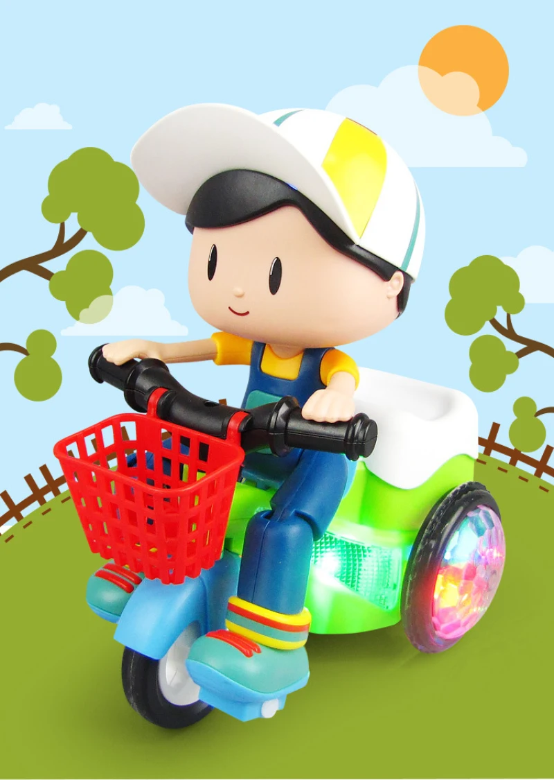 игрушечный автомобиль трех