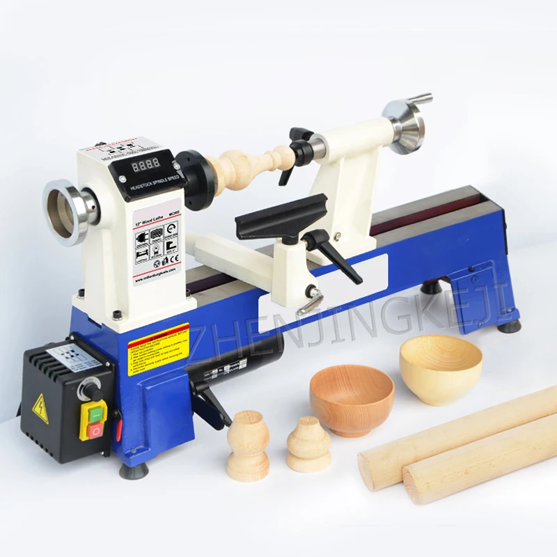 

Деревообрабатывающий токарный станок, миниатюрный домашний многофункциональный настольный маленький станок для бусин, токарный станок с ...