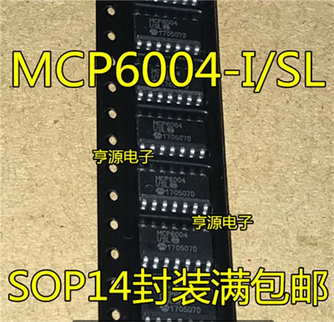 

MCP6004 MCP6004-I/SL SOP14