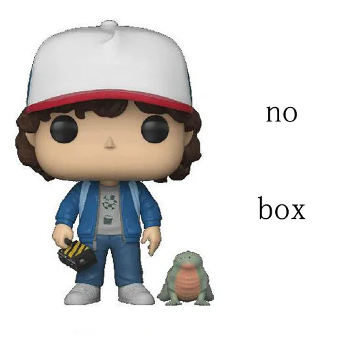 no box Funko Pop странные вещи персонаж Дастин Стива 10 см фигурка винила куклы игрушки для коллекции - Цвет: no box