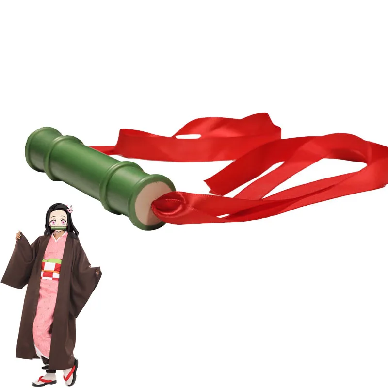 Демон Slayer Kamado Nezuko Косплей уплотнительная палка Kimetsu no Yaiba бамбуковая опора для рта