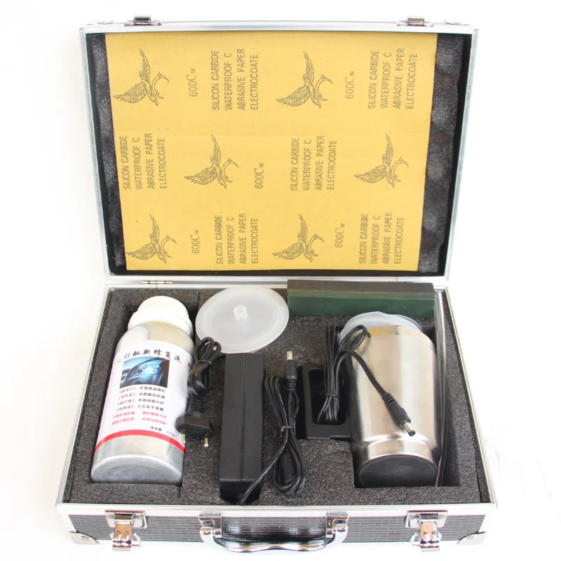 

Набор инструментов для ремонта автомобильных фар, распыление фар, восстановление, покрытие фар, синее ледяное жидкое покрытие