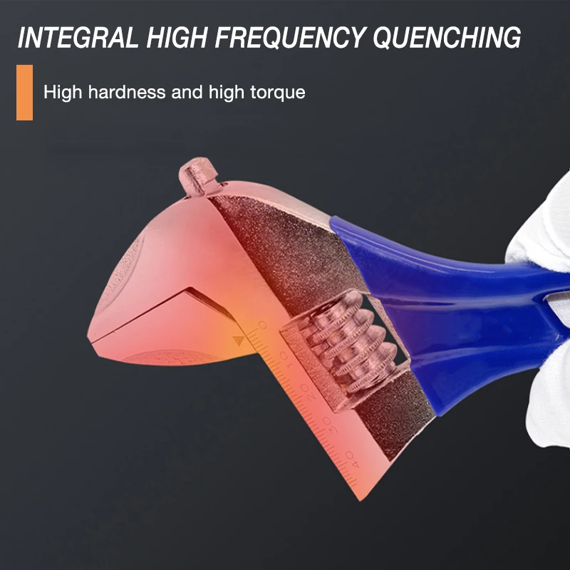 1 шт. короткий ручной регулируемый гаечный ключ универсальный открывающийся