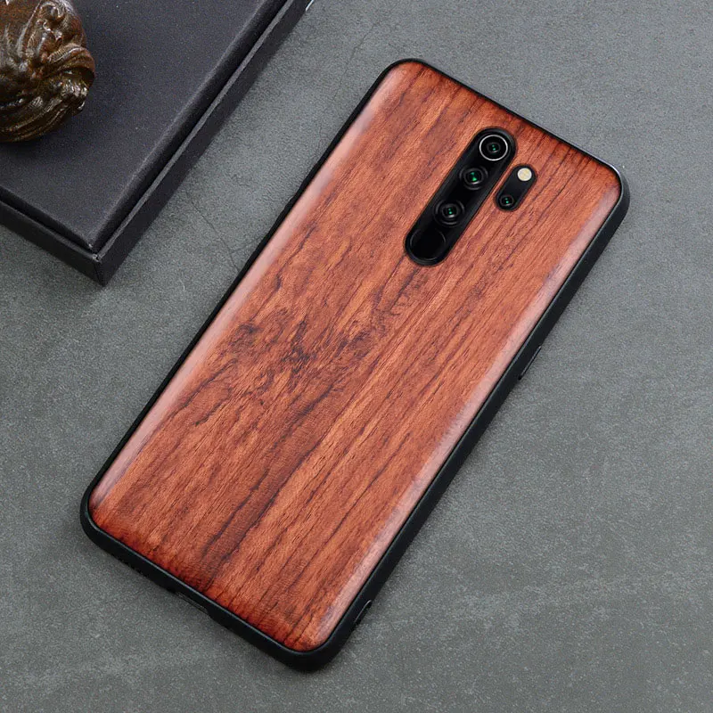 color 2 Новинка, чехол для redmi note 8 pro, тонкая деревянная задняя крышка, ТПУ чехол-бампер для Xiaomi redmi note 8, Xiomi redmi note 8 Pro, чехол для телефона s - Цвет: color 2
