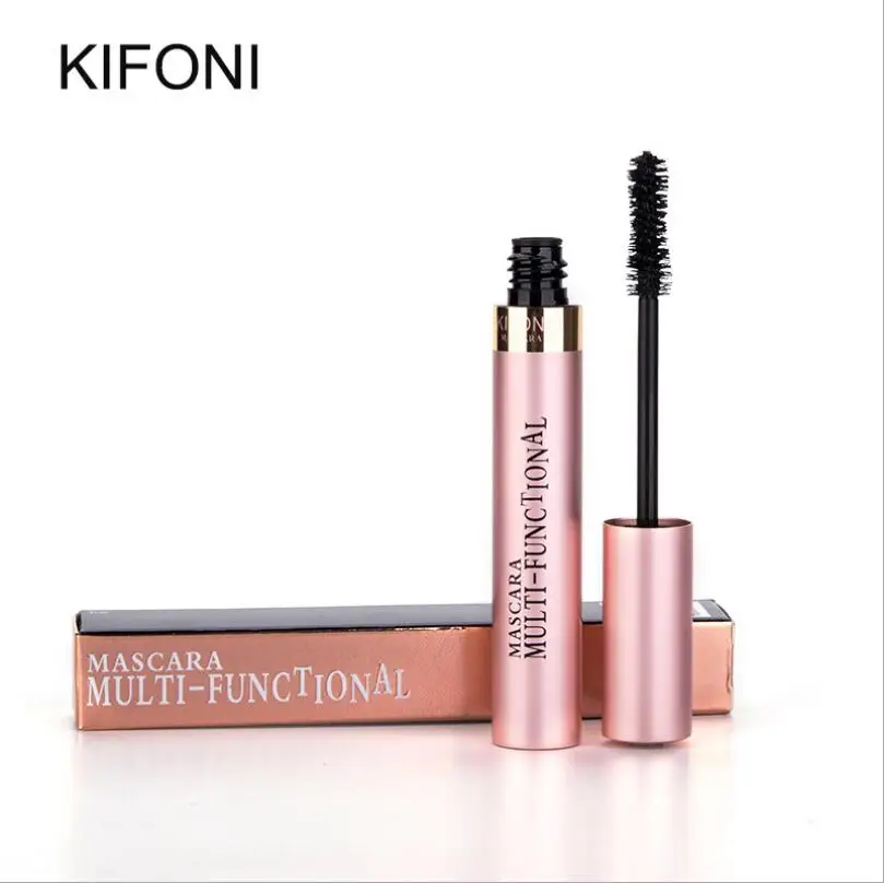 Макияж 4D шелковое волокно ресницы водостойкая тушь Rimel наращивание ресниц черные