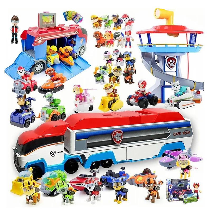 Фигурки героев мультфильма Щенячий патруль из ПВХ | Игрушки и хобби