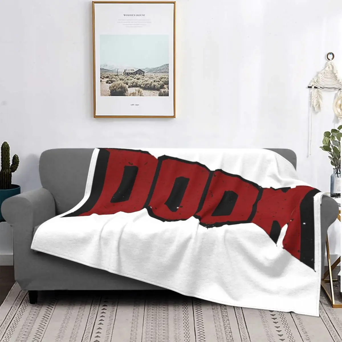 Одеяло Doom 6 покрывало для кровати клетчатый чехол дивана двойное одеяло зимнее