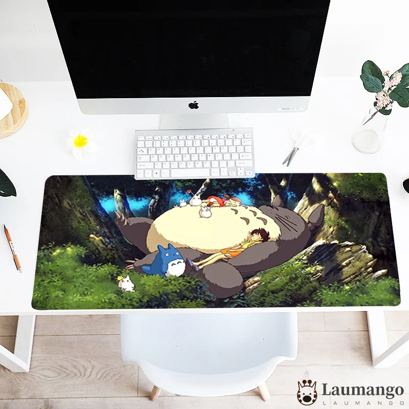 

Big Promotion Available in Stock With Large Size Mouse Pad Table Pad Totoro Mouse Pad Gamer