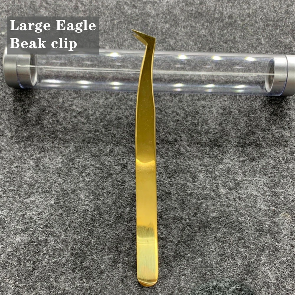 

7pcs/lot Eyelash Extension Tweezers Volume Lashes Stainless Steel Tweezer Non-magnetic Eyelashes Tools Professional Makeup Tool