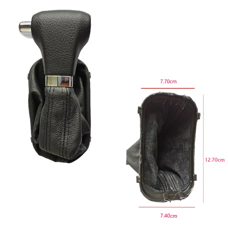 

Ручка рычага переключения передач для Skoda VW Tiguan Touran Bora Passat, кожа, автомобильная ручка переключения передач