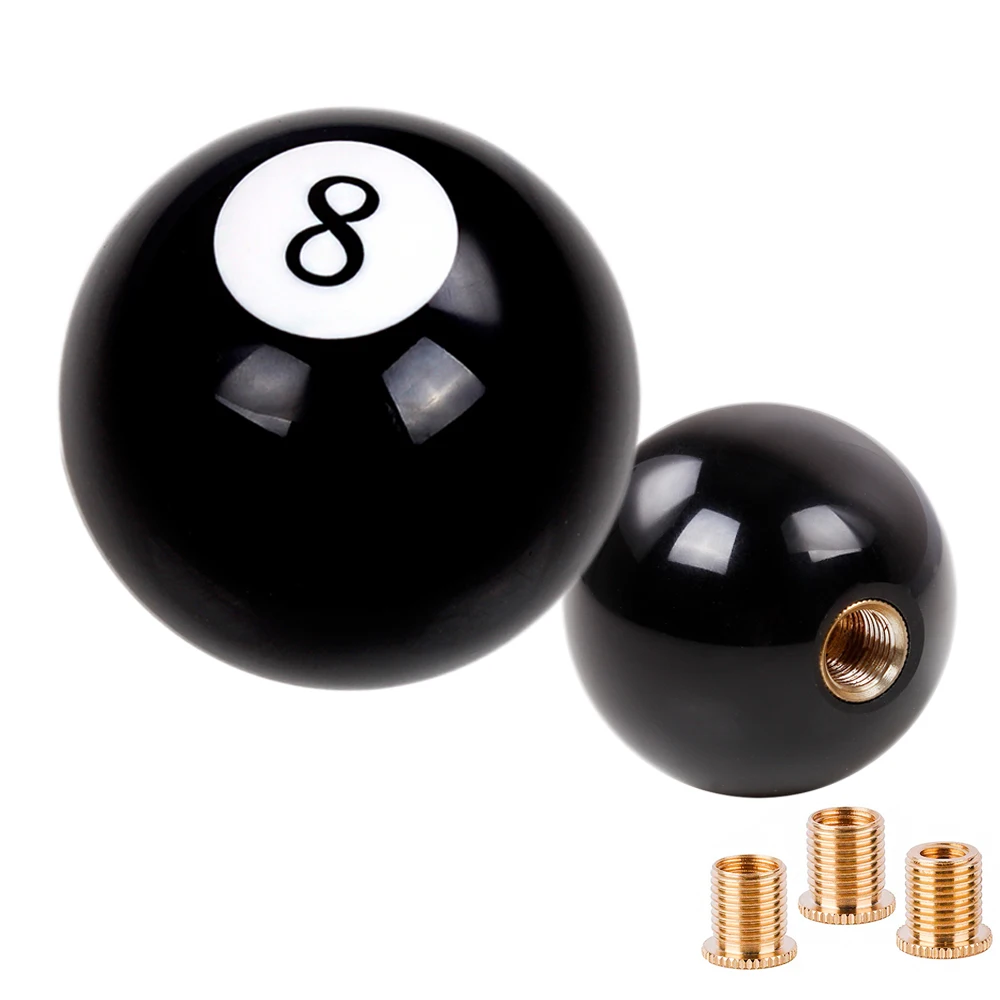 RASTP новая черная ручка переключения передач 8 eight Pool бильярдного шара с адаптером