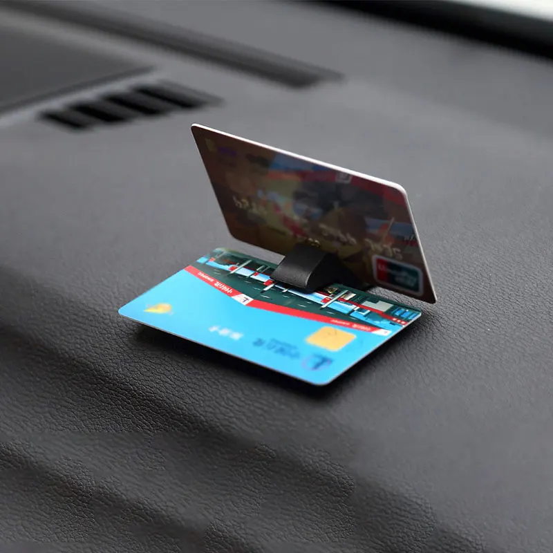 Автомобильный держатель для карт купюр портативный зажим парковочных