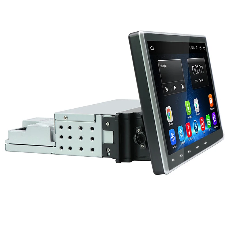 Android 8.1 Car Player 10 Inch 1 Din 1G+16G Universal GPS Navigation Stereo Radio Wifi BT DVR Mirror Link | Автомобили и