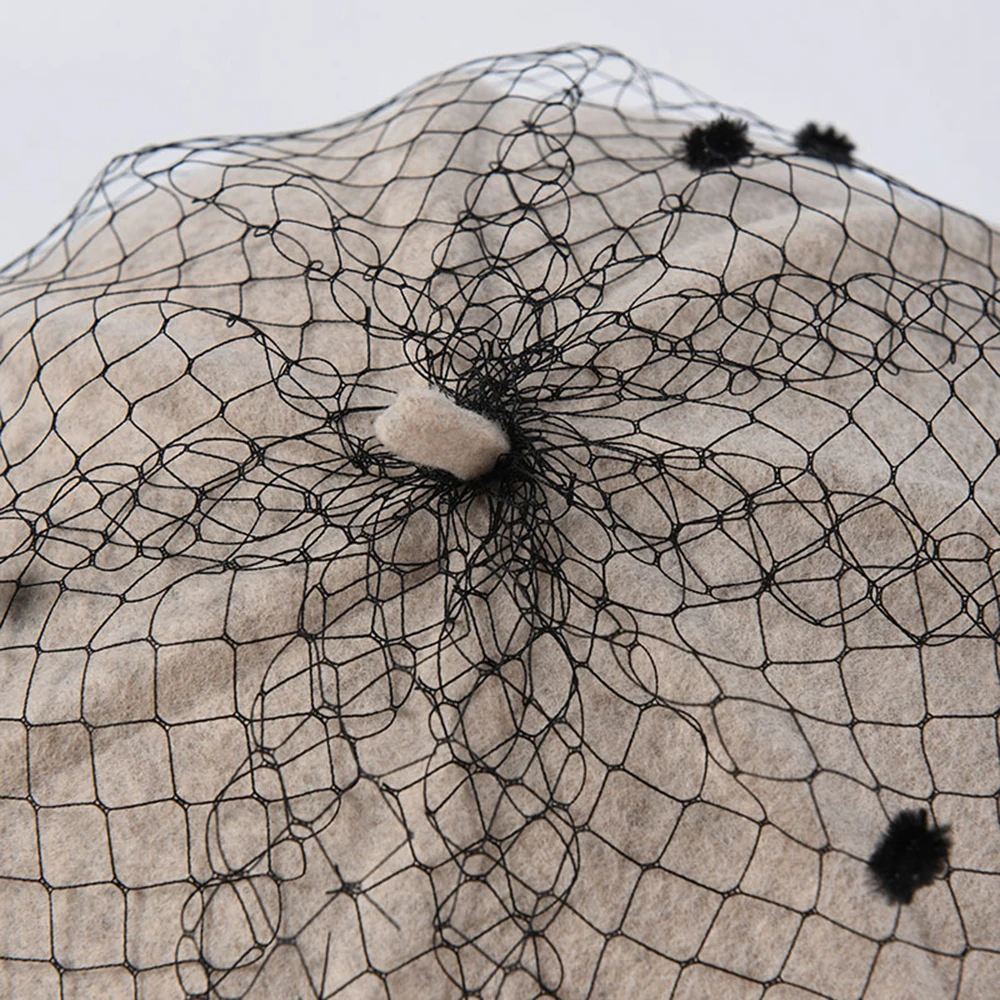 Французский элегантный головной убор одноцветная шапка художника для женщин