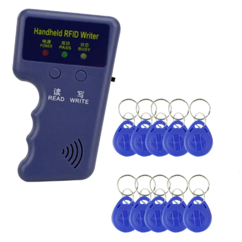 Ручной 125 кГц rfid-дубликатор ключ копировальный аппарат идентификатор писателя