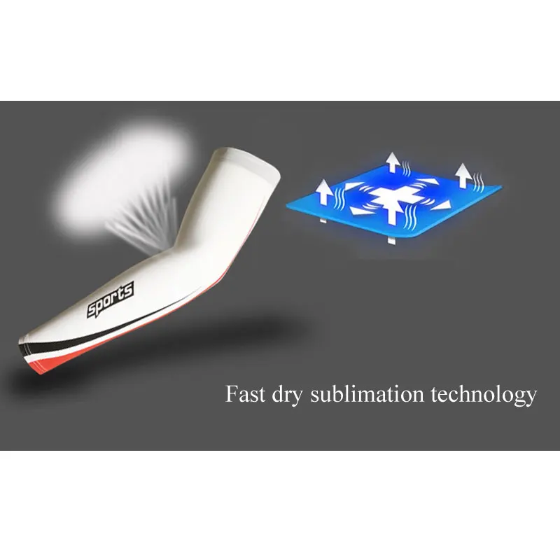 L.Mirror 1 пара анти УФ Защита от Солнца рукава сжатия эластичные дышащие