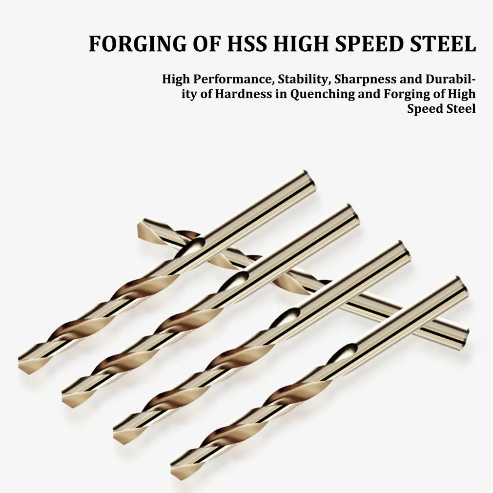 Сверло из нержавеющей стали с железосодержащим металлом полностью шлифованное