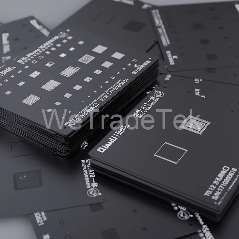 Трафарет Qianli Black Plus BGA для ремонта микросхем 11 Pro MAX XS XR XSMAX 8 6P NAND | Инструменты