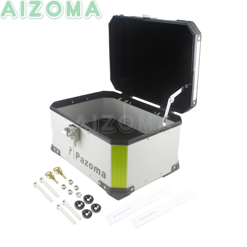 Алюминиевый чехол с замком для уличного велосипеда и мотоцикла 45-литровый