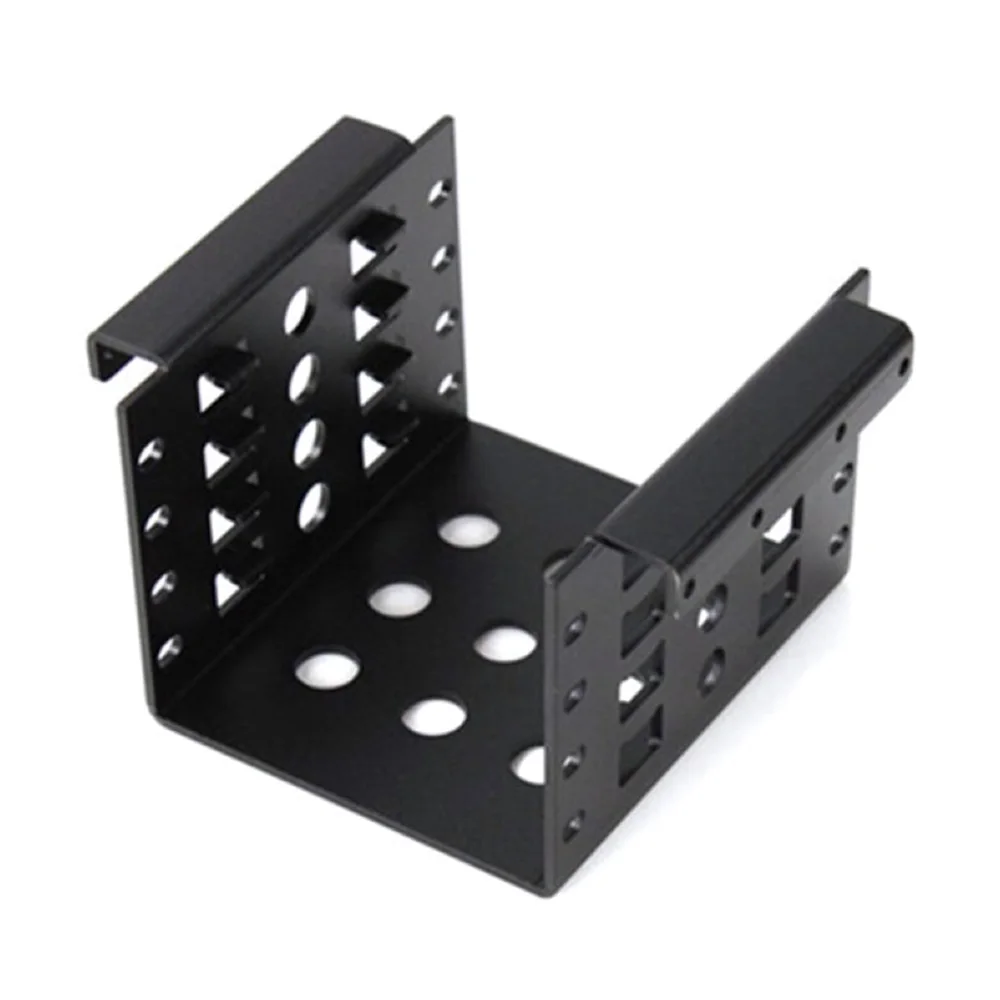 

3.5 Inch to 2.5 Inch Hard Drive Caddy Internal Mounting Adapter Bracket Aluminum Alloy Mobile Holder for SSD