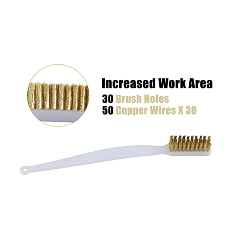 

Durable 3D Printer Cleaner Tool Copper Wire Toothbrush Hot Bed Cleaning Parts 3D Printer Parts & Accessories
