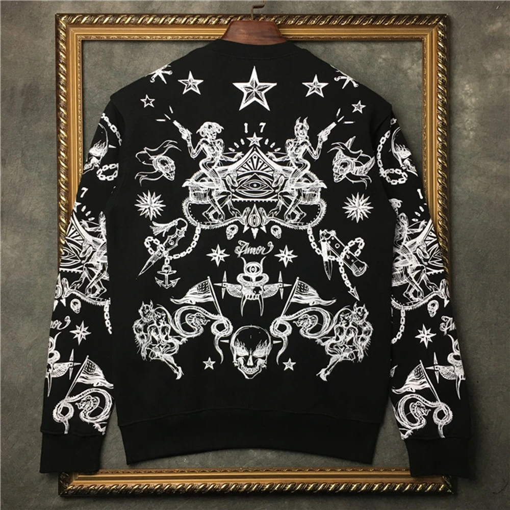 DUYOU новая Теплая Флисовая Толстовка для мужчин брендовая одежда Круглый воротник