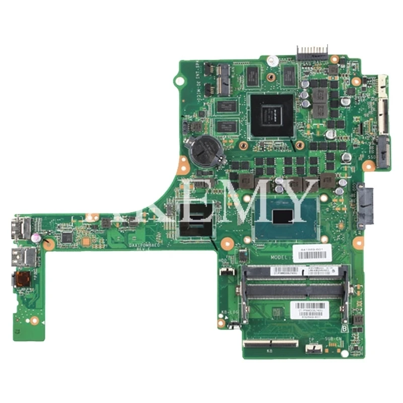 Kaufen AKEMY 832848-001 832848-601 Für For HP Pavilion 15-AK Serie Laptop Motherboard DAX1PDMB8E0 I7-6700HQ CPU GTX950M GPU Mainboard