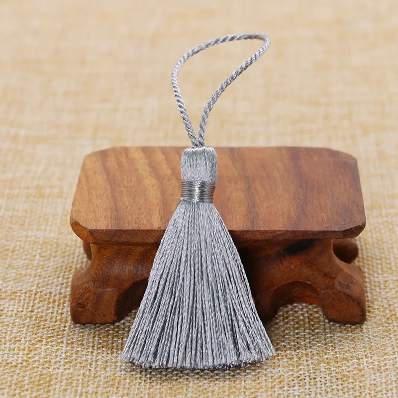 20 шт. шелковые Подвесные закладки с кисточками и бахромой для занавесок сумок