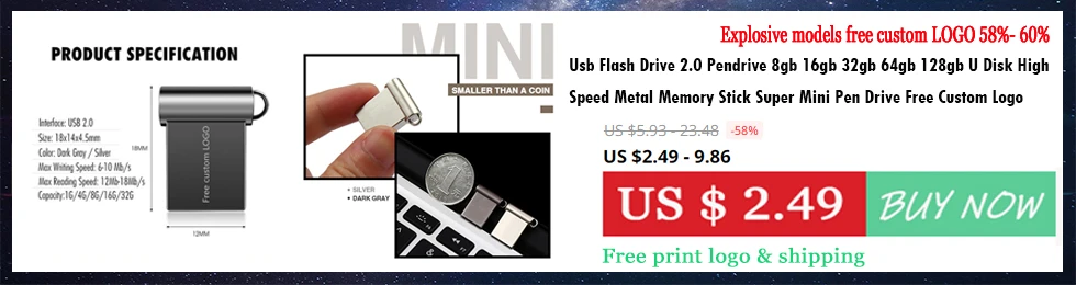 Usb флешка 64 Гб 16 Гб Флешка 32 usb-флэш, совместимо с ПК и смартфоном флэш-накопитель 128 Гб супер компактный флеш-накопитель 8 ГБ флеш-накопитель 128 ГБ Бесплатный Пользовательский логотип