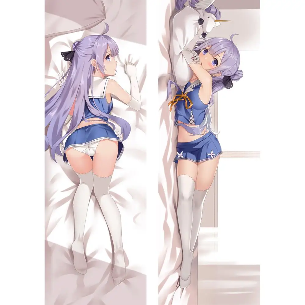 

Azur Lane Anime Game Pillow Case Waifu Dakimakura Body Cute Girl Decorative Long 45x45cm Pillow Cover Soft Cushion Home Bedding