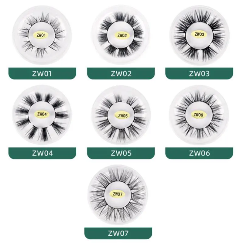 

1 Box Wispy Fluffy False Eyelashes Makeup Tool Natural Black Indivual Eye Makeup Extensions Lashes 3D Segmented Eyelashes